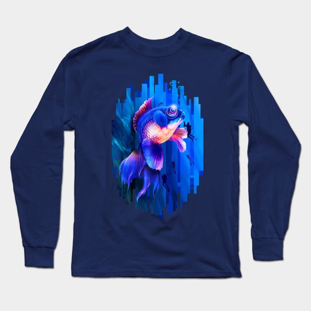 GOLDFISH 2019 Long Sleeve T-Shirt by ADAMLAWLESS